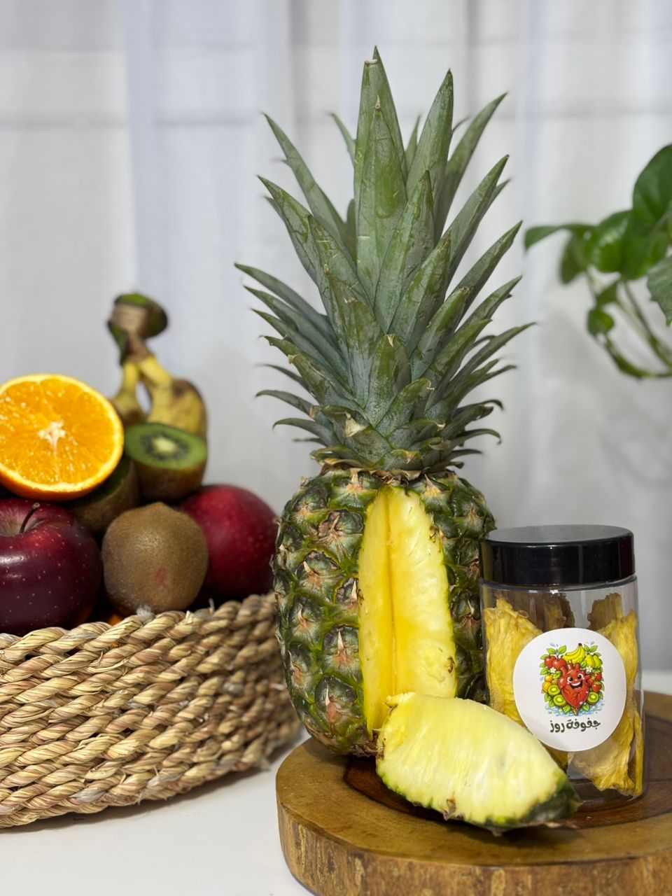 50g أناناس مجفف