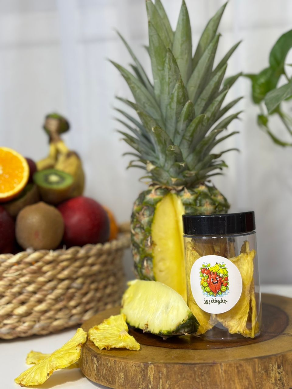 50g أناناس مجفف